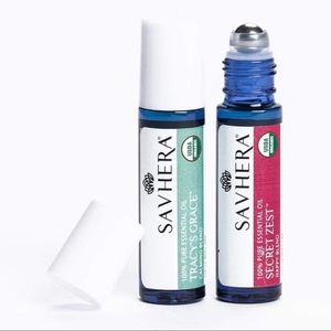 3/29 Essential Oil Roll-On Duo by Savhera
